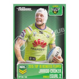 2016 ESP Traders PP58 Pieces of the Puzzle Jarrod Croker