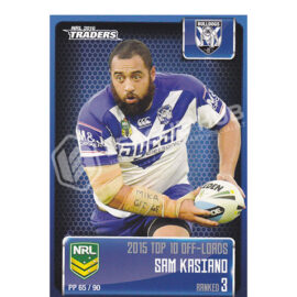 2016 ESP Traders PP65 Pieces of the Puzzle Sam Kasiano
