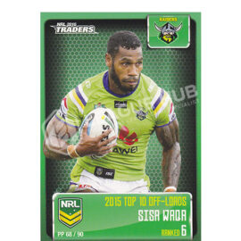 2016 ESP Traders PP68 Pieces of the Puzzle Sisa Waqa
