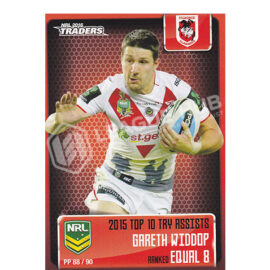 2016 ESP Traders PP88 Pieces of the Puzzle Gareth Widdop