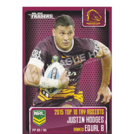 2016 ESP Traders PP89 Pieces of the Puzzle Justin Hodges