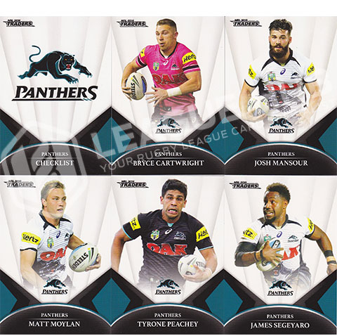 2016 ESP Traders 101-110 Common Team Set Penrith Panthers