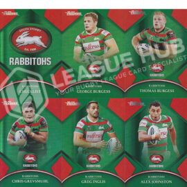 2016 ESP Traders P111-P120 Parallel Team Set South Sydney Rabbitohs