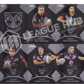 2016 ESP Traders P141-P150 Parallel Team Set New Zealand Warriors