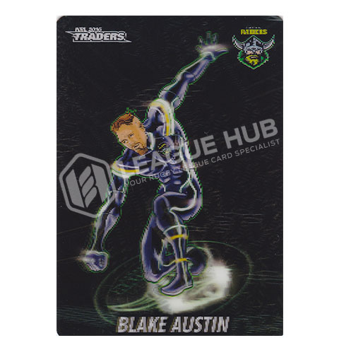 2016 ESP Traders CH2 Cyber Heroes Blake Austin Album Card