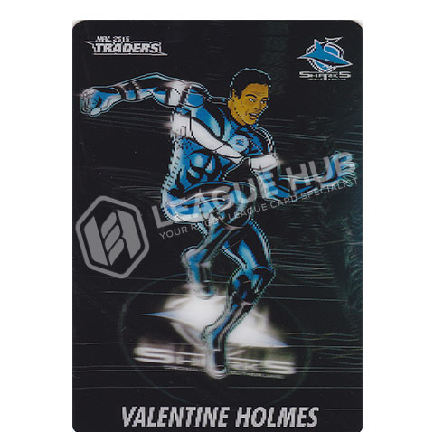 2016 ESP Traders CH4 Cyber Heroes Valentine Holmes Album Card