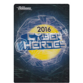 2016 ESP Traders CH5 Cyber Heroes Header Card Album Card