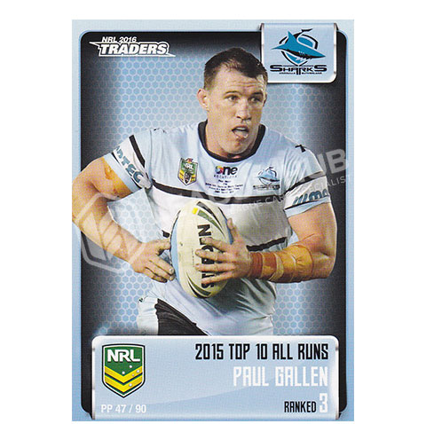 2016 ESP Traders PP47 Pieces of the Puzzle Paul Gallen