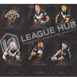 2016 ESP Elite 181-192 Common Team Set Wests Tigers