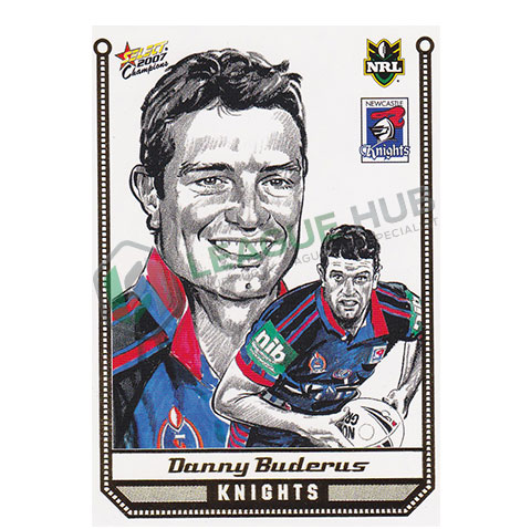 2007 Select Champions SK15 Sketch Card Danny Buderus