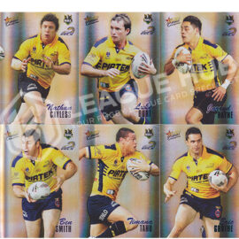 2007 Select Champions HF111-HF122 Holographic Foil Team Set Parramatta Eels