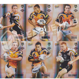 2007 Select Champions HF183-HF194 Holographic Foil Team Set Wests Tigers