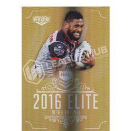 2016 ESP Elite SG180 Special Gold Parallel Manu Vatuvei