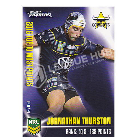 2017 ESP Traders PP11 Pieces of the Puzzle Johnathan Thurston