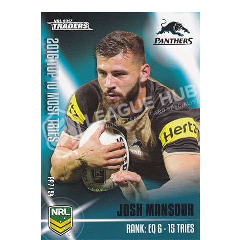 2017 ESP Traders PP7 Pieces of the Puzzle Josh Mansour