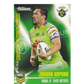 2017 ESP Traders PP43 Pieces of the Puzzle Jordan Rapana