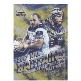 2017 ESP Elite C9 2017 NRL Captains Johnathan Thurston & Matt Scott