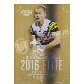 2016 ESP Elite SG131 Special Gold Parallel Peter Wallace