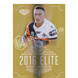 2016 ESP Elite SG183 Special Gold Parallel Manaia Cherrington