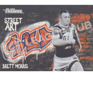 2020 NRL Traders SABK14 Street Art Black Brett Morris
