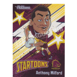 2020 NRL Traders ST01 Clear Startoons Anthony Milford