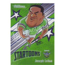 2020 NRL Traders ST02 Clear Startoons Joseph Leilua