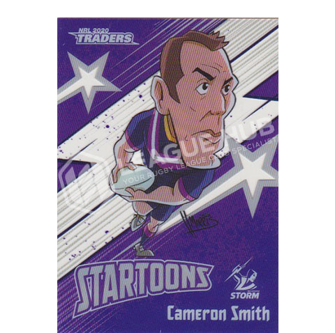 2020 NRL Traders ST08 Clear Startoons Cameron Smith