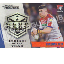 2020 NRL Traders CH16 Club Hero Bradman Best