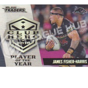 2020 NRL Traders CH21 Club Hero James Fisher-Harris