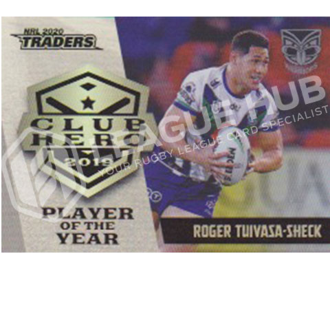 CH29 2019 Nrl Traders Club Heroes Roger TUIVASA-SHECK Warriors 