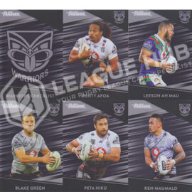 2020 NRL Traders PS141-PS150 Black Parallel Team Set NZ Warriors