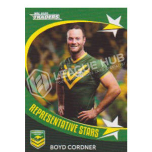 2020 NRL Traders RS02 Representative Stars Boyd Cordner