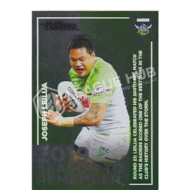 2020 NRL Traders SR06 Season to Remember Joseph Leilua