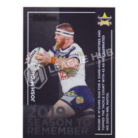 2020 NRL Traders SR25 Season to Remember Josh McGuire