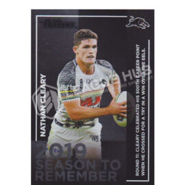 2020 NRL Traders SR31 Season to Remember Nathan Cleary