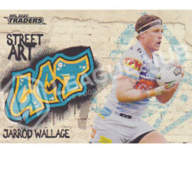 2020 NRL Traders SA5 Street Art Jarrod Wallace