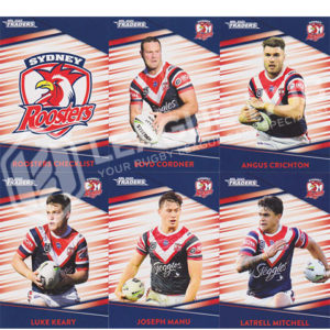 2020 NRL Traders 131-140 Common Team Set Sydney Roosters