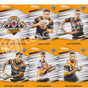 2020 NRL Traders 151-160 Common Team Wests Tigers