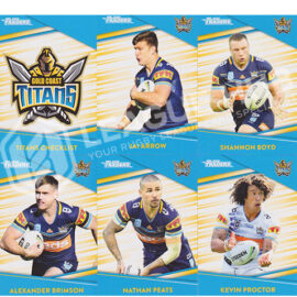 2020 NRL Traders 41-50 Common Team Set Gold Coast Titans