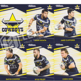 2020 NRL Traders 81-90 Common Team Set North Queensland Cowboys