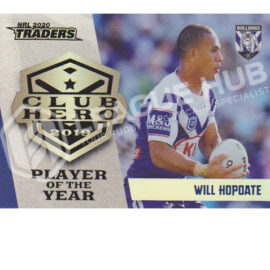 2020 NRL Traders CH5 Club Hero Will Hopoate