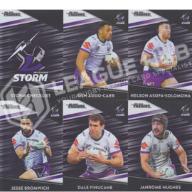 2020 NRL Traders PS061-PS070 Black Parallel Team Set Melbourne Storm