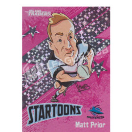2020 NRL Traders STP04 Pink Startoons Matt Prior