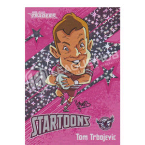 2020 NRL Traders STP07 Pink Startoons Tom Trbojevic
