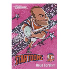 2020 NRL Traders STP16 Pink Startoons Boyd Cordner