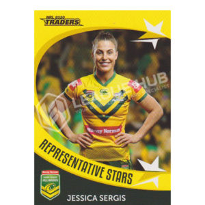 2020 NRL Traders RS16 Representative Stars Jessica Sergis
