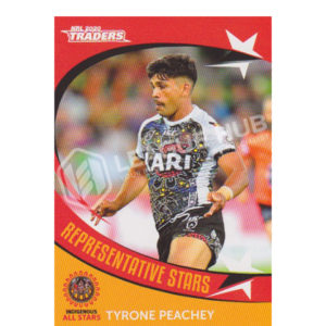 2020 NRL Traders RS42 Representative Stars Tyrone Peachey
