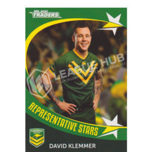 2020 NRL Traders RS05 Representative Stars David Klemmer