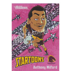 2020 NRL Traders STP01 Pink Startoons Anthony Milford