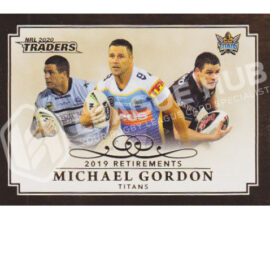 2020 NRL Traders R3 Retirements Michael Gordon